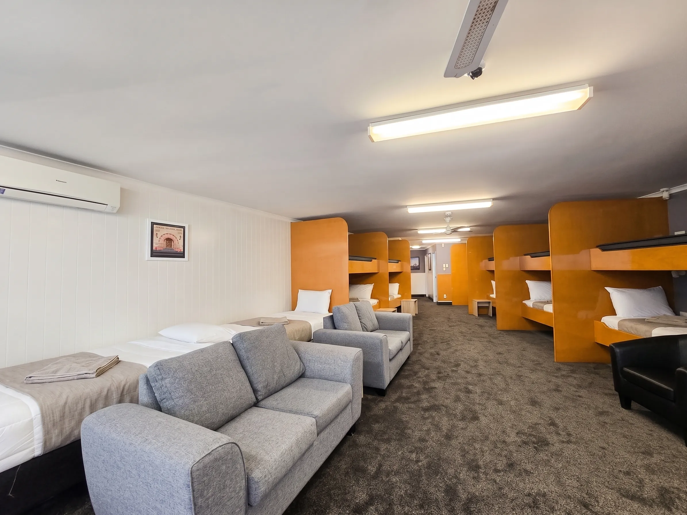 The Lodge, shared lounge