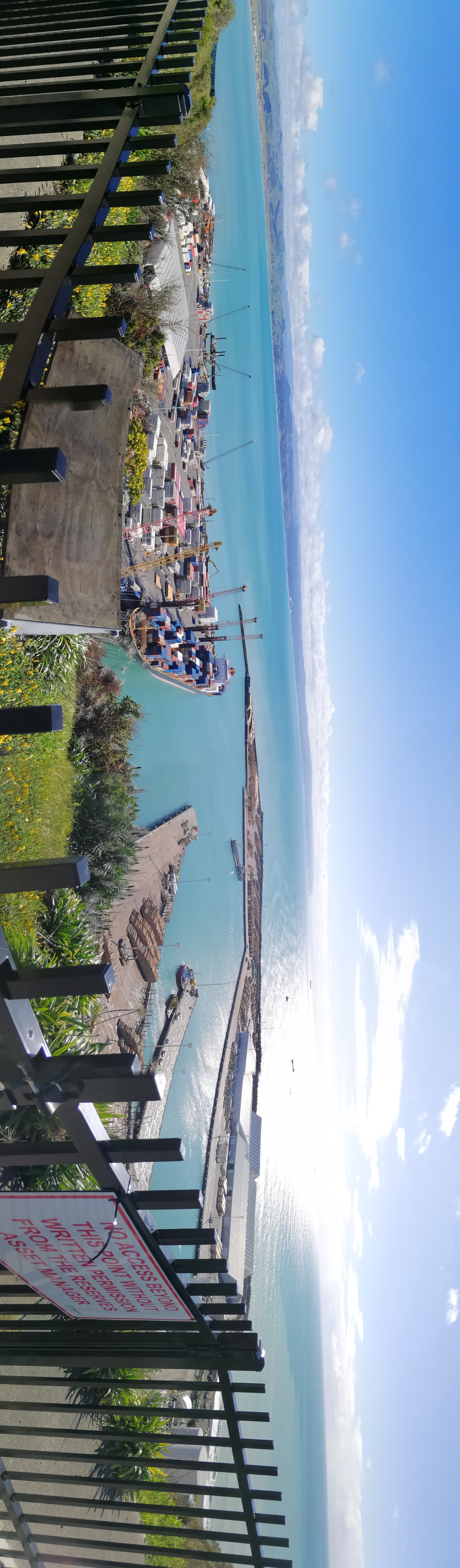 Napier panorama from Bluff Hill — port, city, and coastline