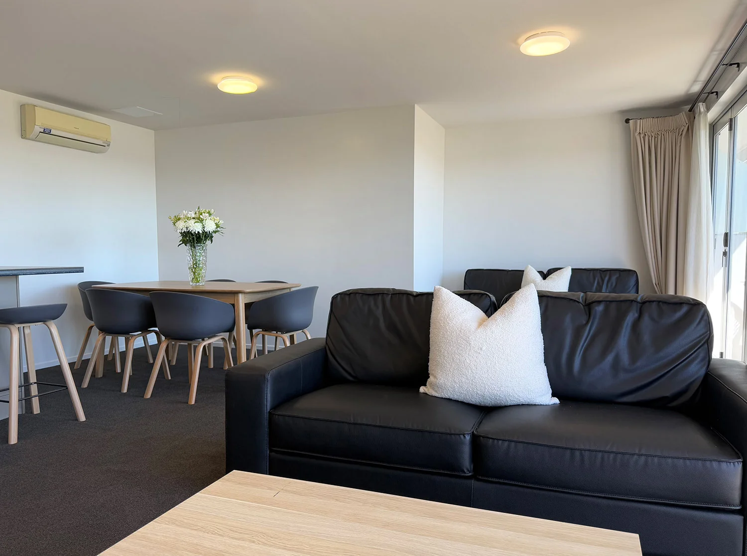 Three Bedroom Apartments — lounge at Bluewater Hotel